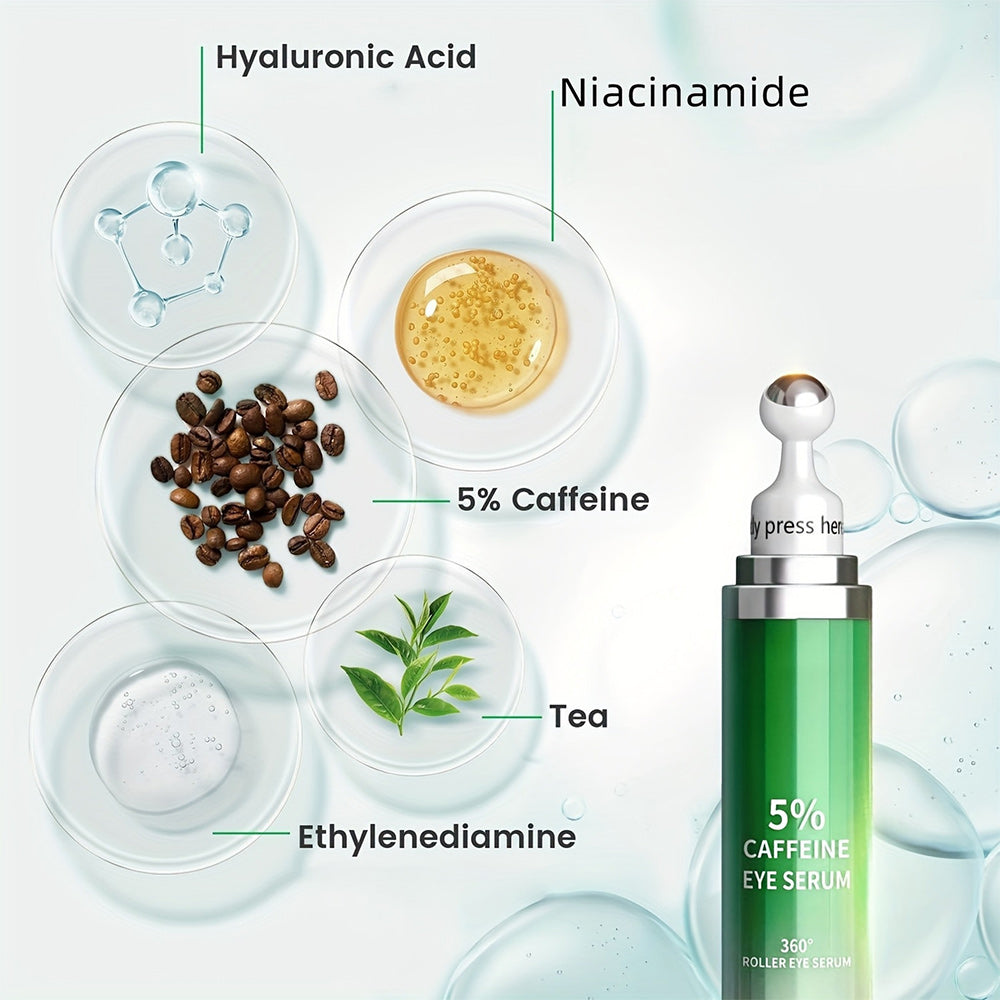 Green Eye Cream With Caffeine And Collagen