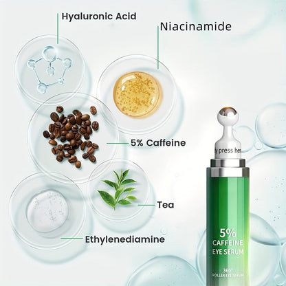 Green Eye Cream With Caffeine And Collagen